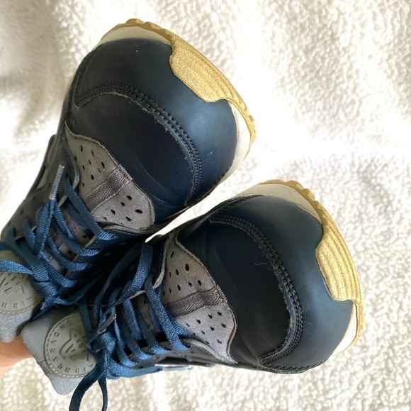 Nike Air Huarache Run Prm Txt Cool Grey Sneakers - Picture 8 of 9